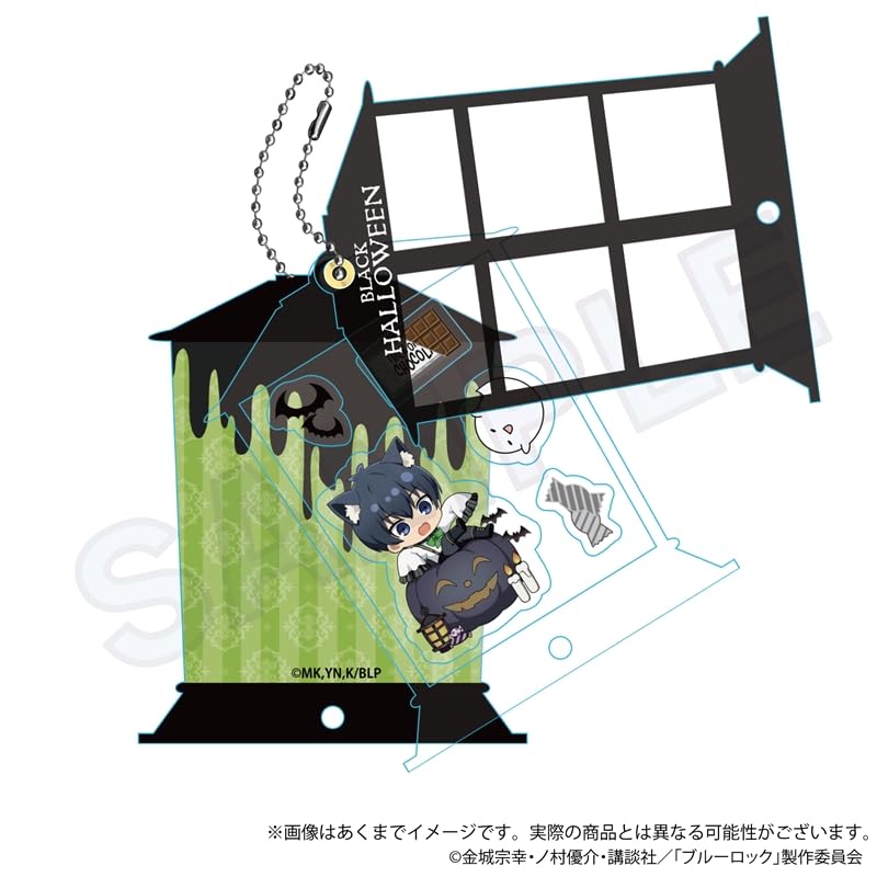 リクエスト商品7点ハロウィン　キーホルダー Amazon.co.jp: ブルーロック 潔 世一 シャカっと開くキー